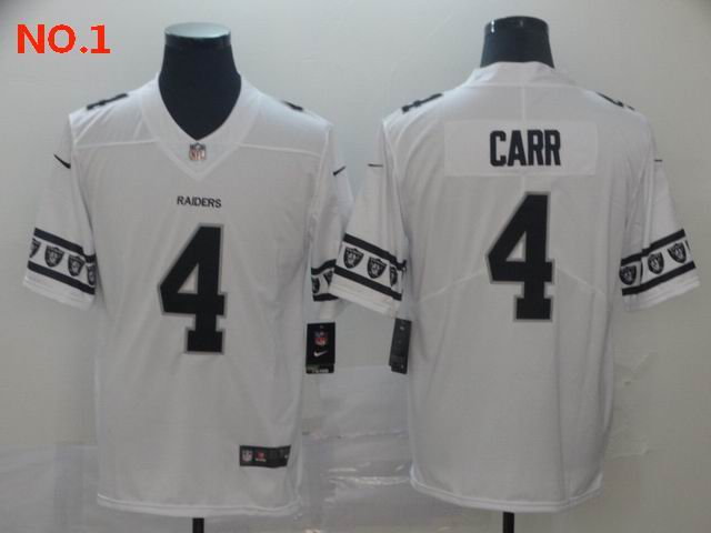 Men's Las Vegas Raiders #4 Derek Carr Jerseys-17